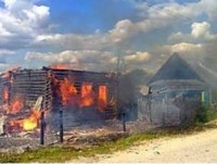 Под  Тверью из-за неосторожного курения сгорел дачный дом