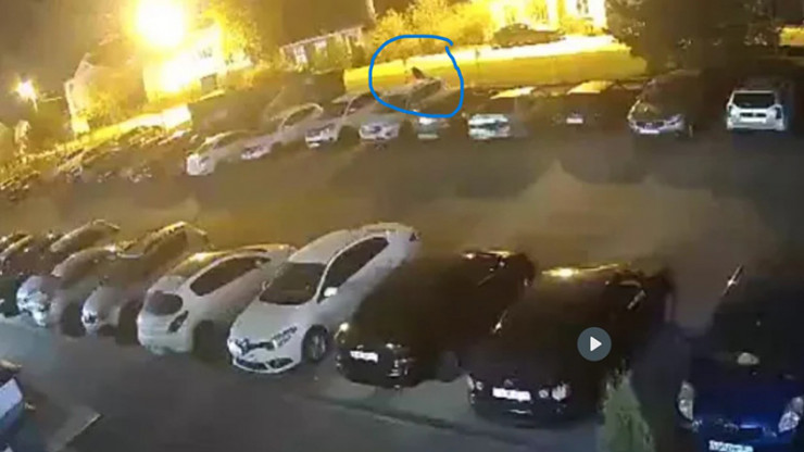 В момент загорания автомобиля под Тверью на парковке заметили человека - новости ТИА
