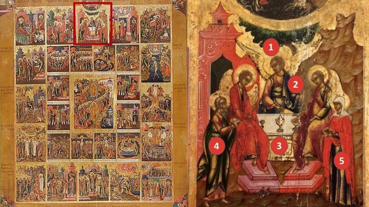 В День Святой Троицы картинная галерея Твери представила палехскую икону - новости ТИА