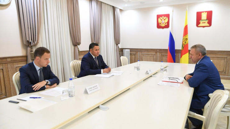 Игорь Руденя провел рабочие встречи с главами двух муниципалитетов - новости ТИА
