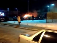 Иномарка сгорела в Мамулино в Твери - новости ТИА