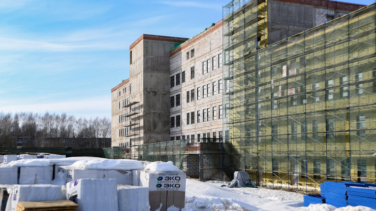 Игорь Руденя ознакомился с ходом строительства медицинского центра в Бежецке - новости ТИА