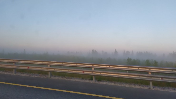 МЧС предупреждает о тумане в Тверской области - новости ТИА