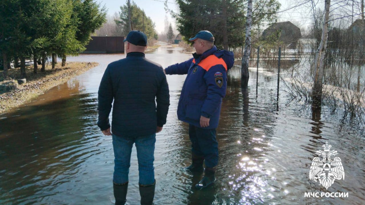 На реке Обша у города Белый в Тверской области снова ожидают затопление поймы - новости ТИА