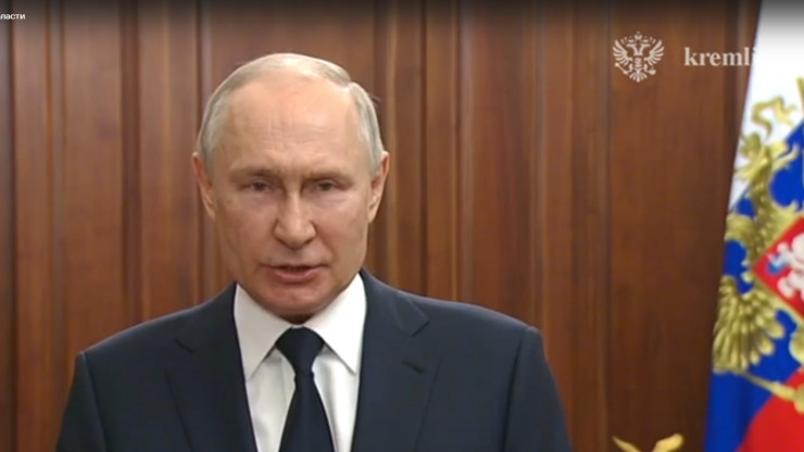 Путин заявил о подавлении военного мятежа в России - новости ТИА