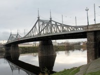 В ночь с 26 на 27 октября в Твери перекроют Старый Волжский мост  - новости ТИА
