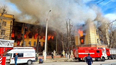 Правительство области: возгорание в здании НИИ ВКО в Твери локализовано  - новости ТИА