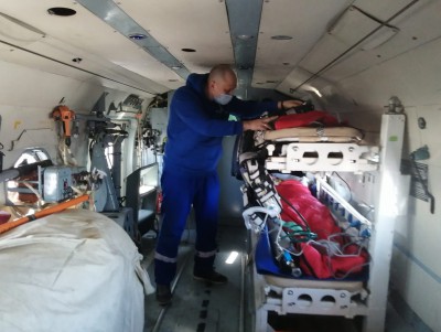 За неделю в ОКБ Твери на вертолётах привезли 14 пациентов из области - новости ТИА