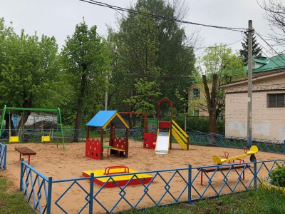 В Пролетарском районе Твери появилась новая детская игровая площадка - новости ТИА