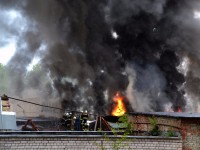 В Твери произошёл пожар в бывшем трамвайном депо - новости ТИА