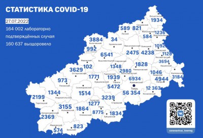 В Тверской области суточное число заболевших ковидом больше выписанных - новости ТИА