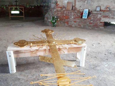 В Никольском храме Тверской области восстановили упавший крест - новости ТИА