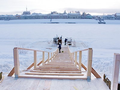 В Твери выход людей на лед во время Крещенских купаний исключен - новости ТИА