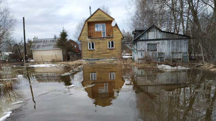 В трёх округах Тверской области затопило дачные участки - новости ТИА