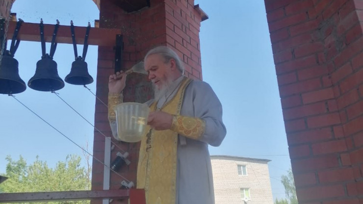 В Кимрах освятили электронное звонарное устройство в часовне - новости ТИА