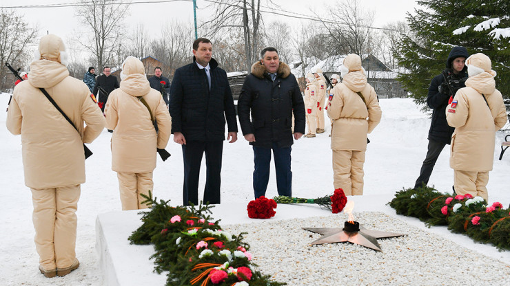 Губернатор Тверской области 2 февраля посетил посёлок Сонково - новости ТИА