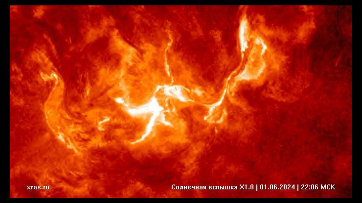 После вспышки на Солнце и выброса плазмы на Земле ожидается мощная магнитная буря - новости ТИА