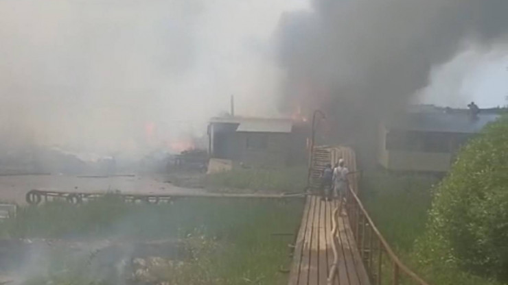 В Тверской области произошёл крупный пожар на лодочной станции - новости ТИА