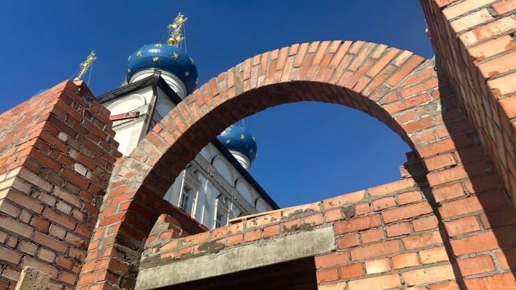 В Твери началось строительство колокольни кафедрального Спасо-Преображенского собора - новости ТИА