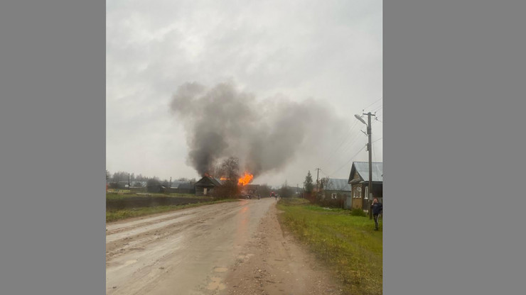 В Тверской области в деревне Сороки произошел пожар - новости ТИА