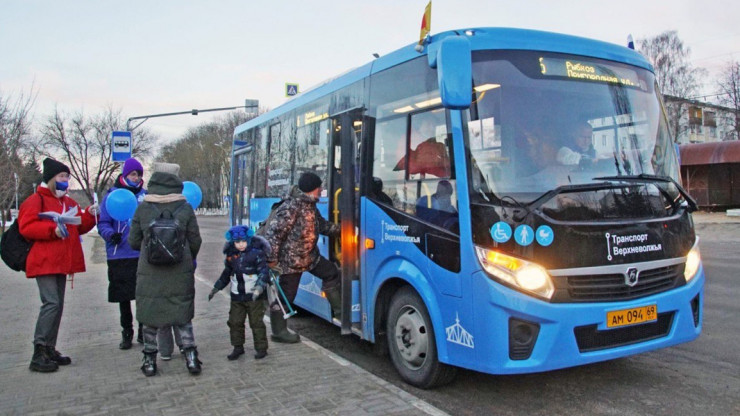 3 марта исполнился год работы в Конаковском районе "Транспорта Верхневолжья" - новости ТИА