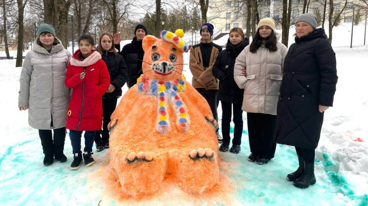 В Торжке прошёл конкурс снежных фигур среди школьников - новости ТИА