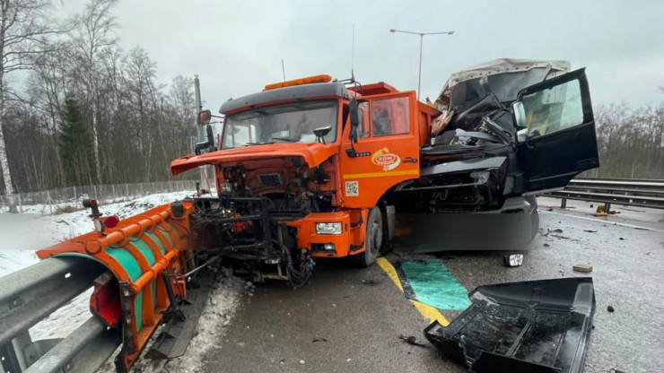 МЧС опубликовало видео ликвидации последствий ДТП на М-11 - новости ТИА