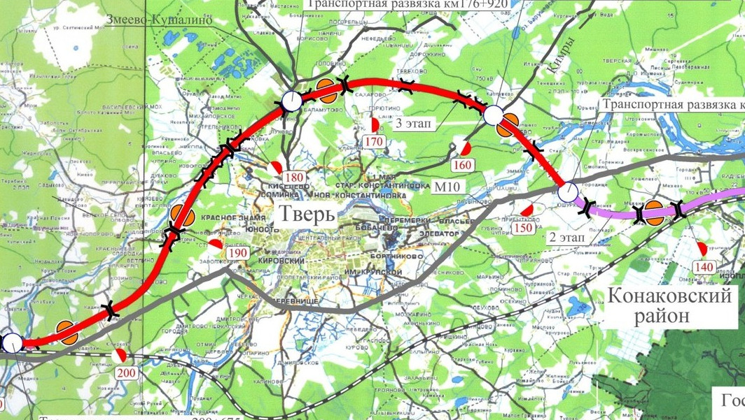 Проект платной дороги москва санкт петербург на карте