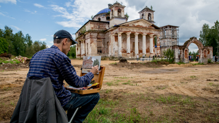 В Тверской области фонд "Белый Ирис" реставрирует старинные храмы - новости ТИА