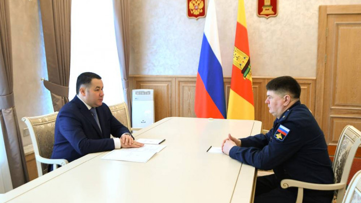 Игорь Руденя провёл встречу с руководителем военной академии ВКО - новости ТИА