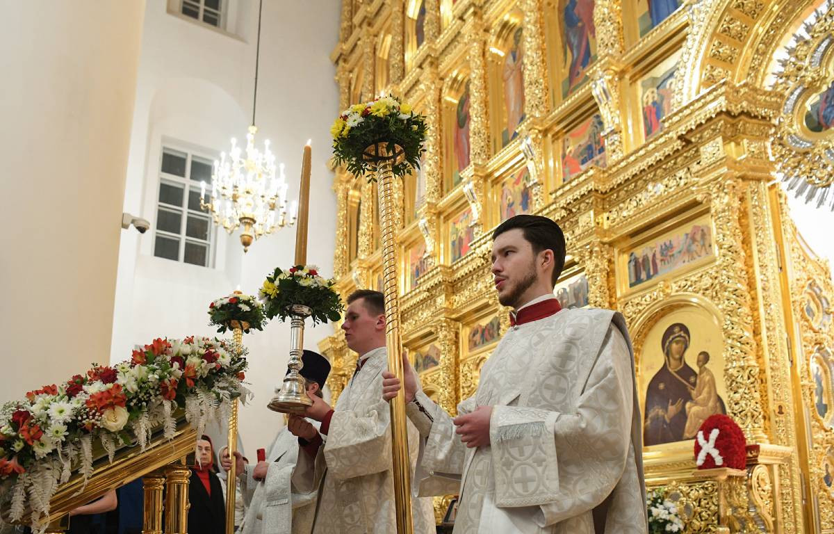 В Спасо-Преображенском соборе Твери впервые за сто лет прошла Пасхальная  служба | 05.05.2024 | Тверь - БезФормата