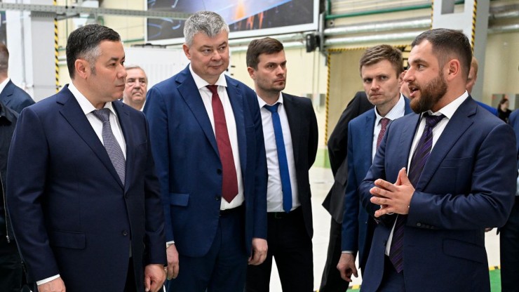 Губернатор Игорь Руденя ознакомился с работой технопарка "Савёловский" - новости ТИА