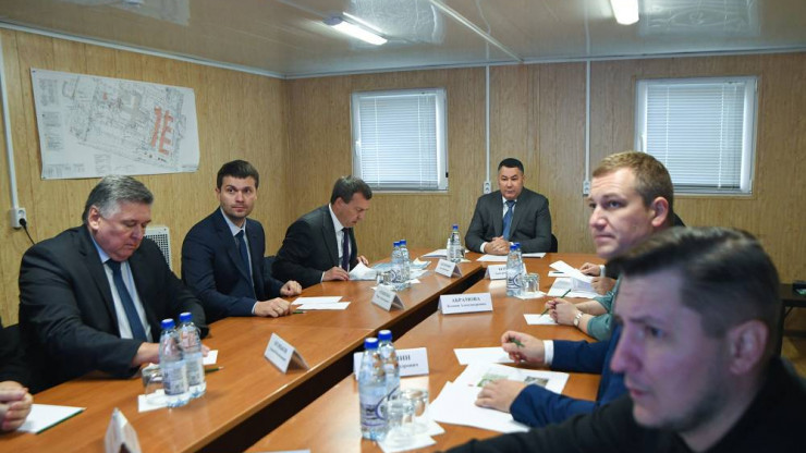 Игорь Руденя провел совещание по строительству детской областной больницы - новости ТИА