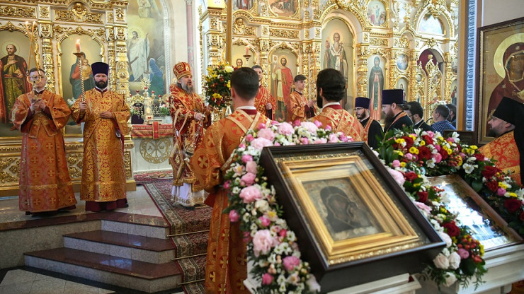 Из Москвы в Тверь прибыла Казанская икона Божией Матери - новости ТИА