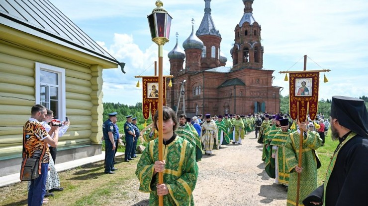 В Осташковском округе начался XXVII Волжский Крестный ход - новости ТИА
