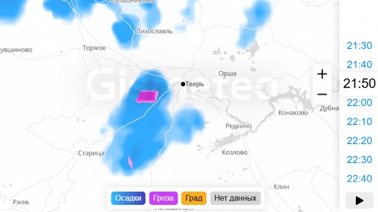 На Тверь надвигается ураган - новости ТИА