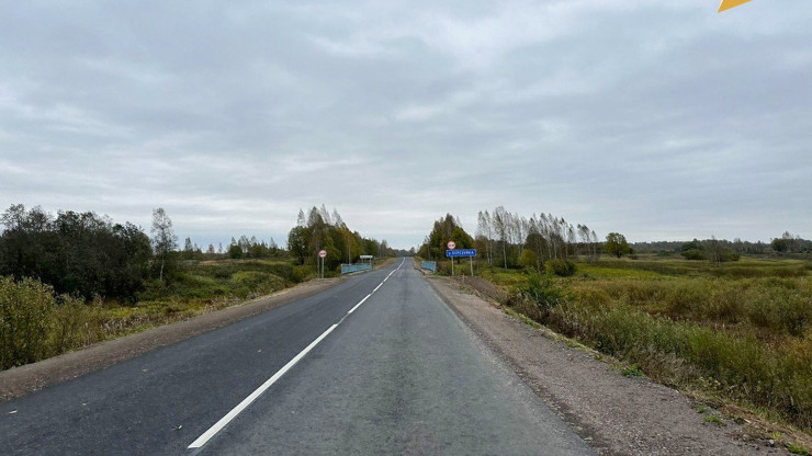 В Тверской области отремонтировали две дороги длиною 42 километра - новости ТИА