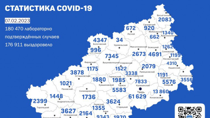 В Тверской области за сутки 69 человек заболели коронавирусом - новости ТИА