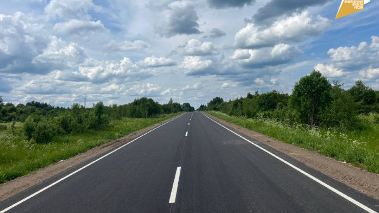 В Тверской области досрочно отремонтировали участок дороги Сонково – Кой - новости ТИА