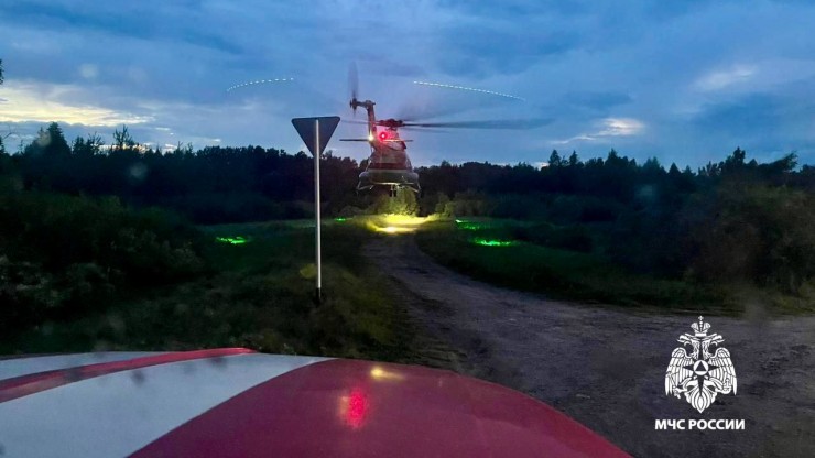 На вертолете в Тверь из Осташкова доставили больного ребенка - новости ТИА