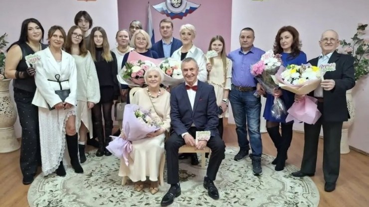 Супруги Москалёвы из Кимрского округа отметили золотую свадьбу - новости ТИА