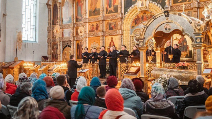 В Воскресенском соборе Твери прошел концерт Хора Сретенского монастыря - новости ТИА