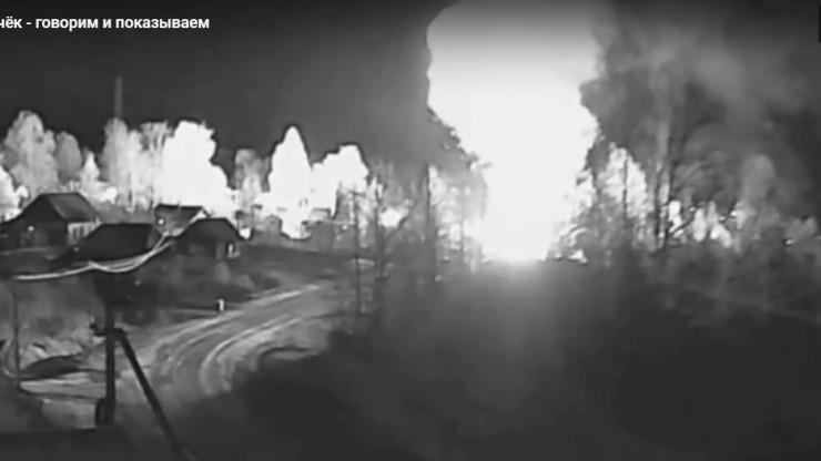 В сети появилось видео взрыва во время пожара в Нелидово - новости ТИА