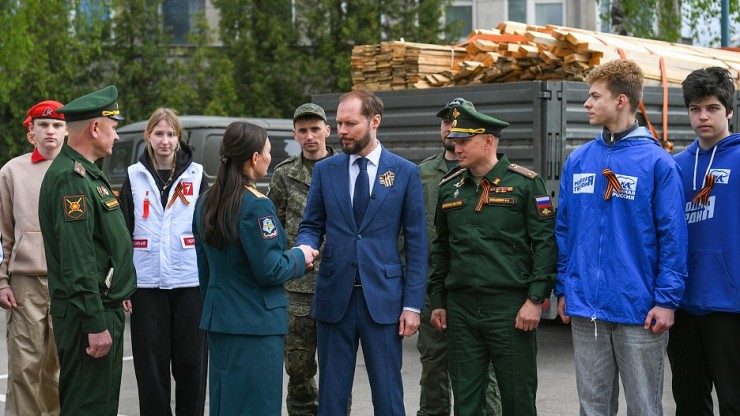 Виталий Королев отправил гумгруз в зону СВО накануне Дня Победы - новости ТИА