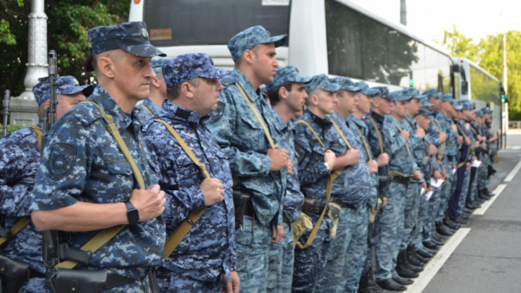 Сотрудники тверской полиции вернулись из служебной командировки на Кавказ - новости ТИА