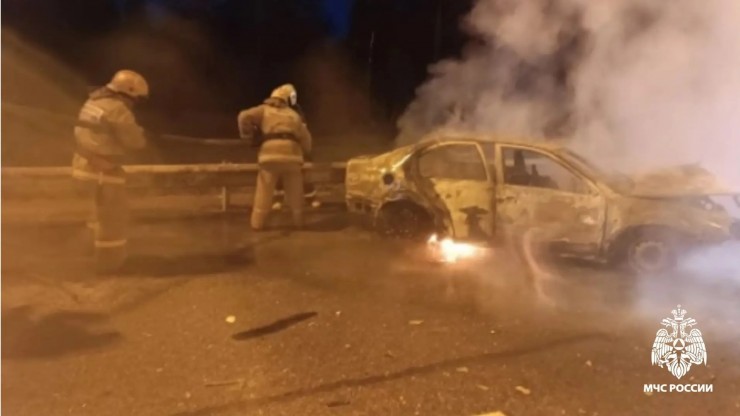 Появилось видео с места страшного ДТП на трассе в Тверской области - новости ТИА