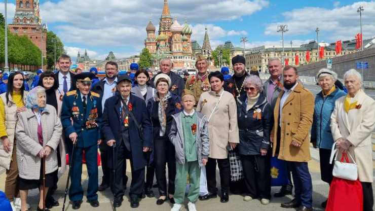 Представители Тверской области приняли участие в Параде Победы в Москве - новости ТИА