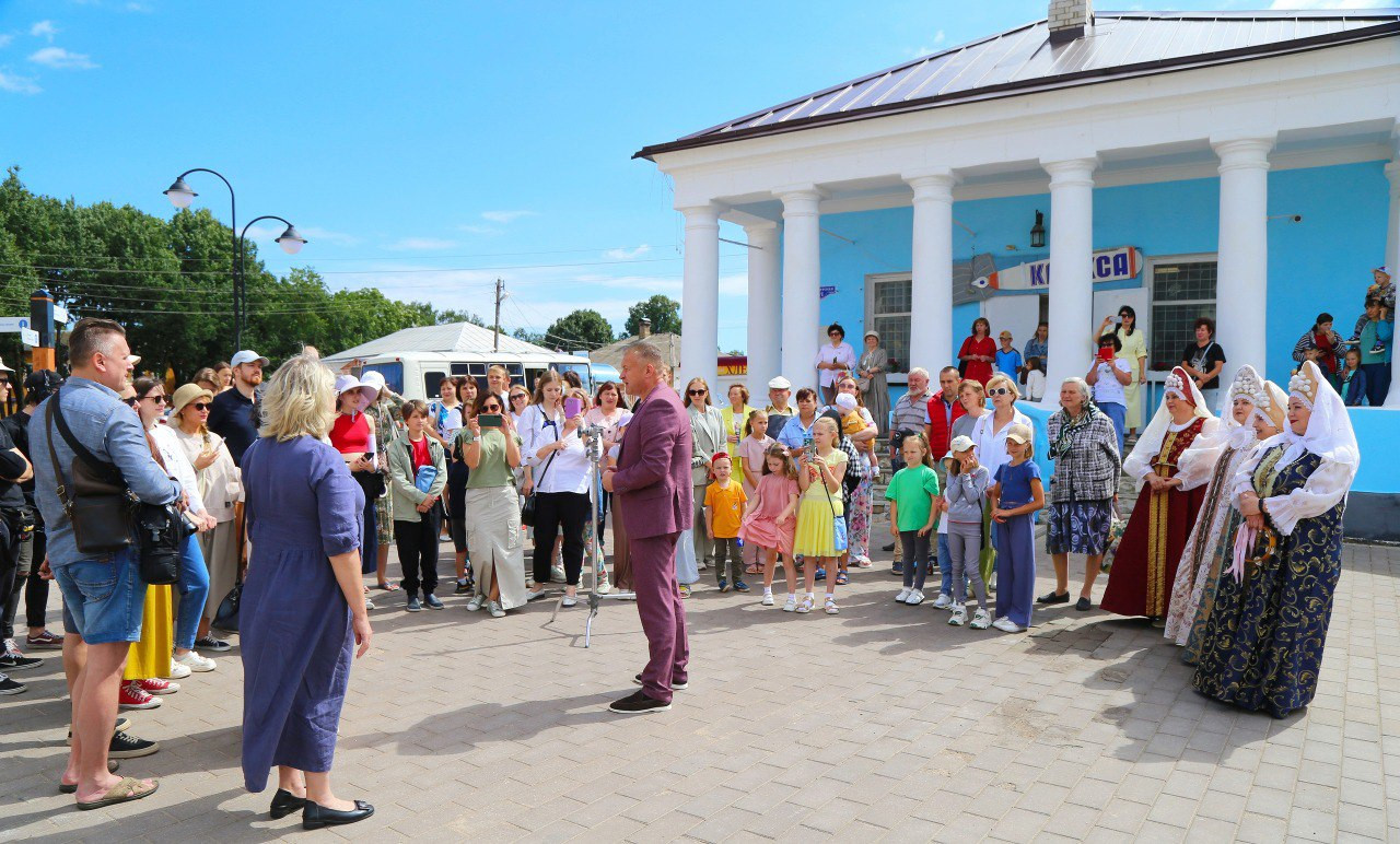 В Торопце снимают фильм 