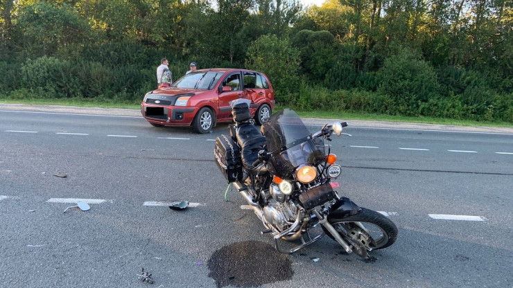 В Тверской области в аварии пострадал мотоциклист - новости ТИА