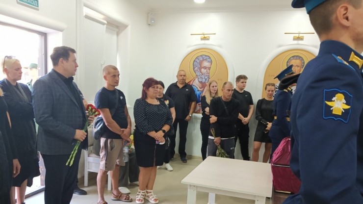 В Тверской области похоронили Андрея Караваева, погибшего на СВО - новости ТИА